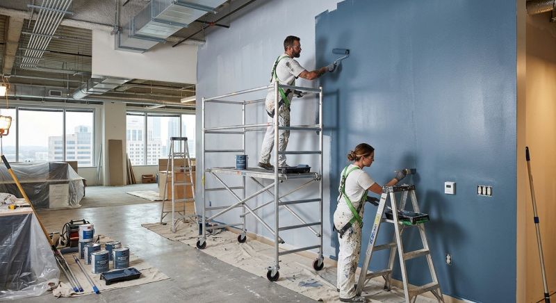 Commercial Painting project example